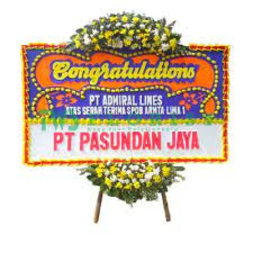 Karangan Bunga Ucapan Selamat Panjalu